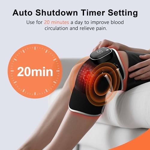 RelieveFlex™ Heated Knee Massager with Deep Thermal Therapy