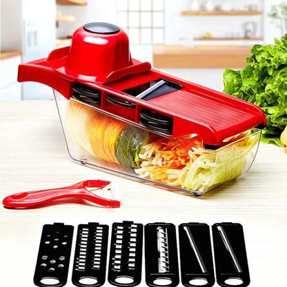 10-in-1 Ultra Prep Mandoline Slicer & Cutter