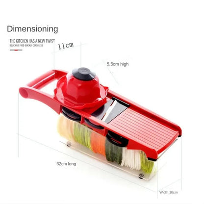 10-in-1 Ultra Prep Mandoline Slicer & Cutter