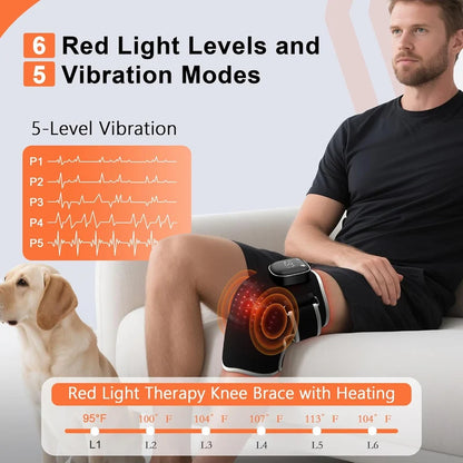 RelieveFlex™ Heated Knee Massager with Deep Thermal Therapy