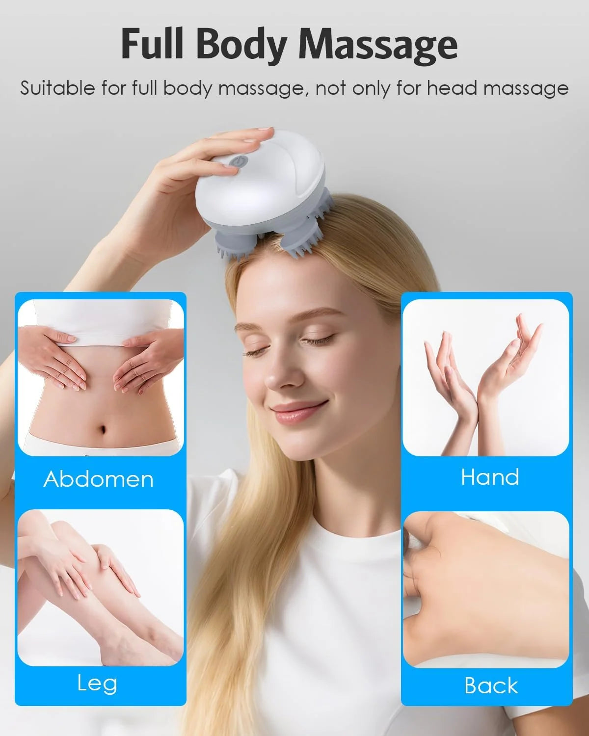 RestorScalp™ Smart Electric Scalp Massager & Hair Growth Stimulator