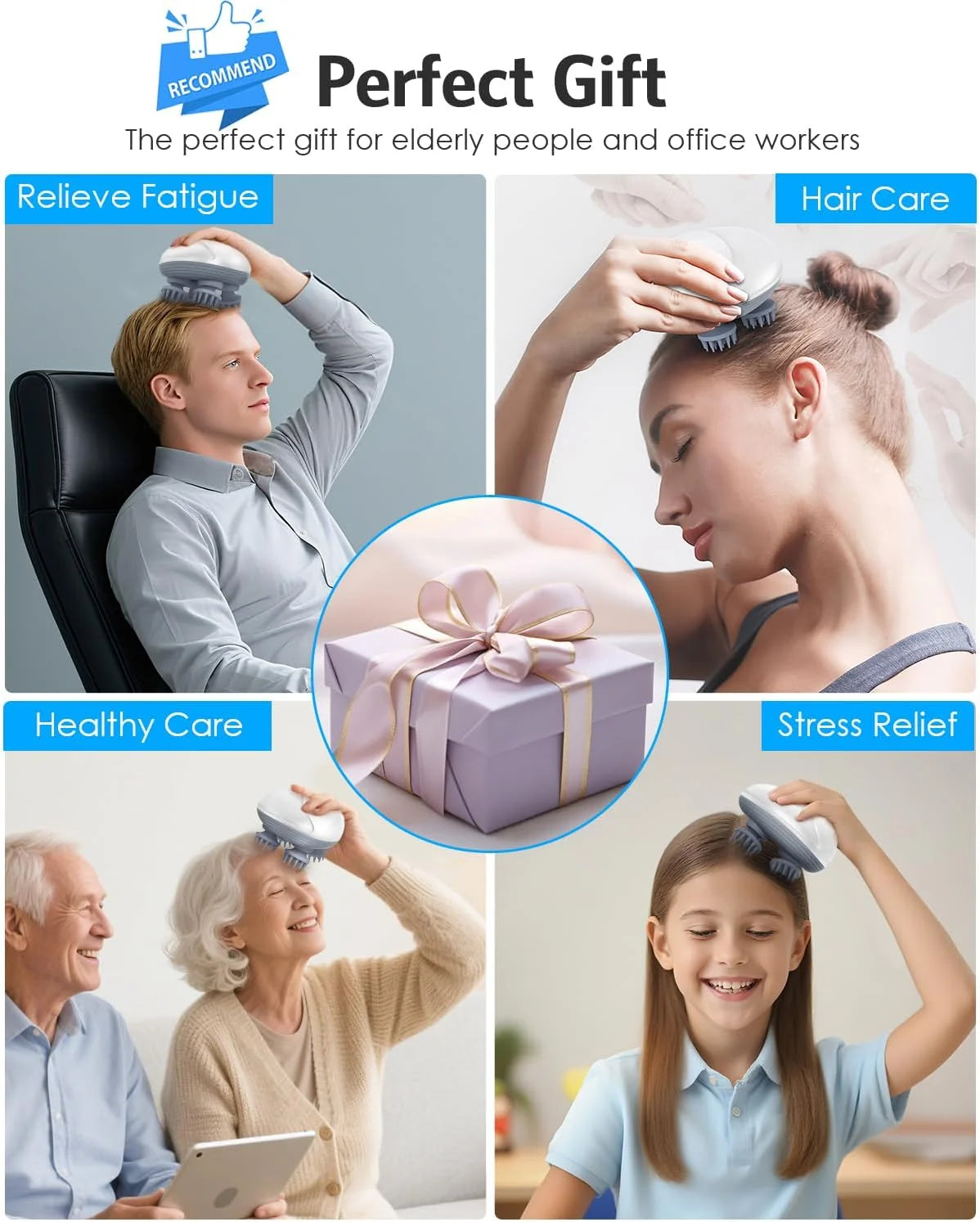 RestorScalp™ Smart Electric Scalp Massager & Hair Growth Stimulator