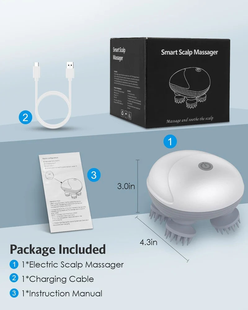 RestorScalp™ Smart Electric Scalp Massager & Hair Growth Stimulator
