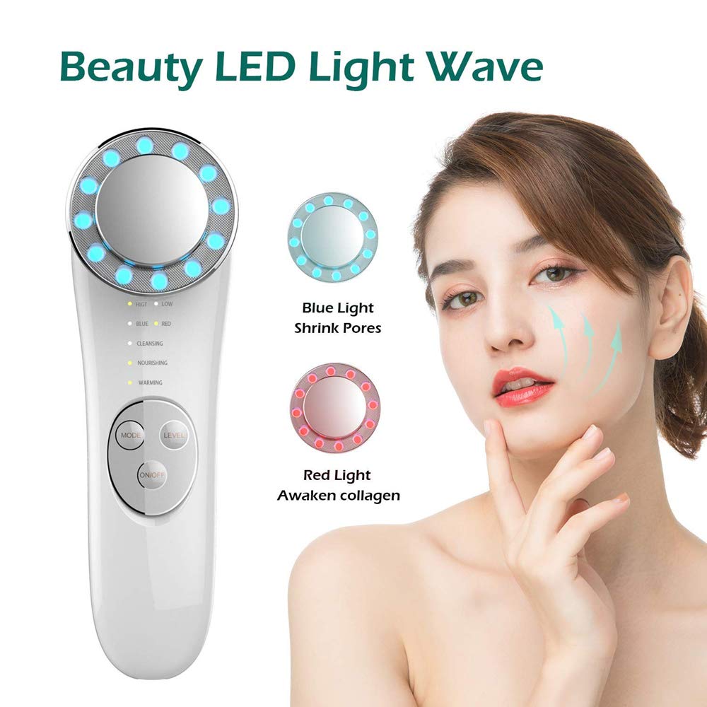 LuminaLift™ 7-in-1 Galvanic Facial Massager & LED Microcurrent Device