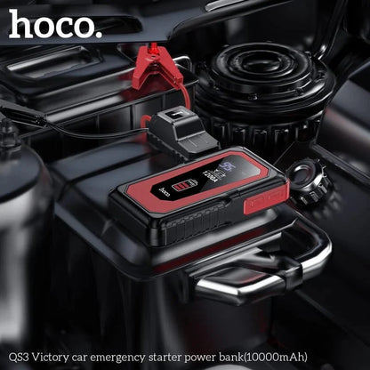 Hoco™ 10,000mAh Premium Emergency Car Starter & Fast Power Bank (QS3)
