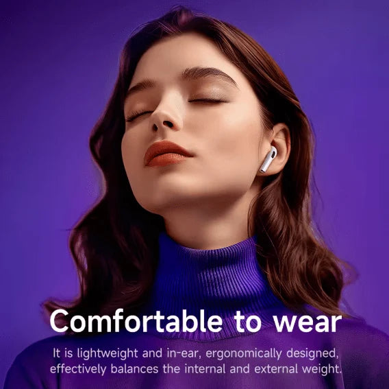 Hoco Premium Color Display Wireless Earbuds & Noise Canceling
